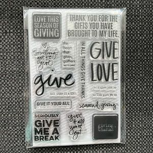 Ali Edwards Story Stamp Give